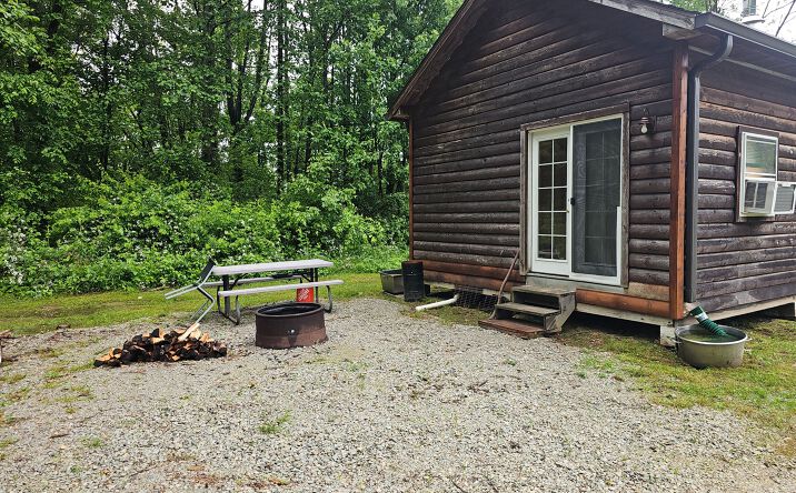 Pictures of Land property located at 4.9 +/- Acres Off-Grid Cabin Retreat, Rushville, IN 46173 for sales - image #1