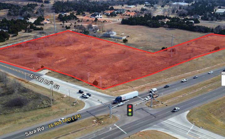 Pictures of Land property located at SEC 89th St & OK-4, Mustang, OK 73064 for sales - image #1