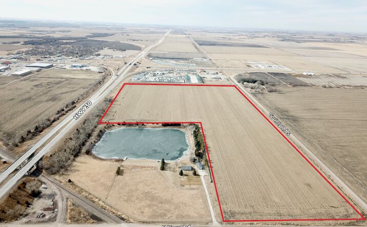Pictures of Land property located at Hwy 30 and N. Yager road, Fremont, NE 68025 for sales - image #1