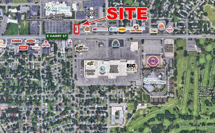 Pictures of Land property located at 3802 E Harry St, Wichita, KS 67218 for sales - image #1