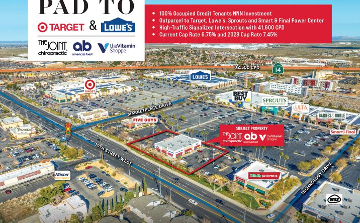 Pictures of Retail property located at 39256 10th St W, Palmdale, CA 93551 for sales - image #1