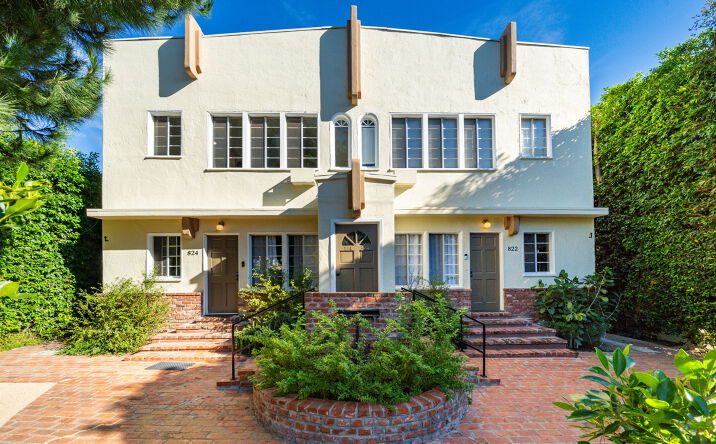 Pictures of Multifamily property located at 822 N. Hayworth Ave, Los Angeles, CA 90046 for sales - image #1