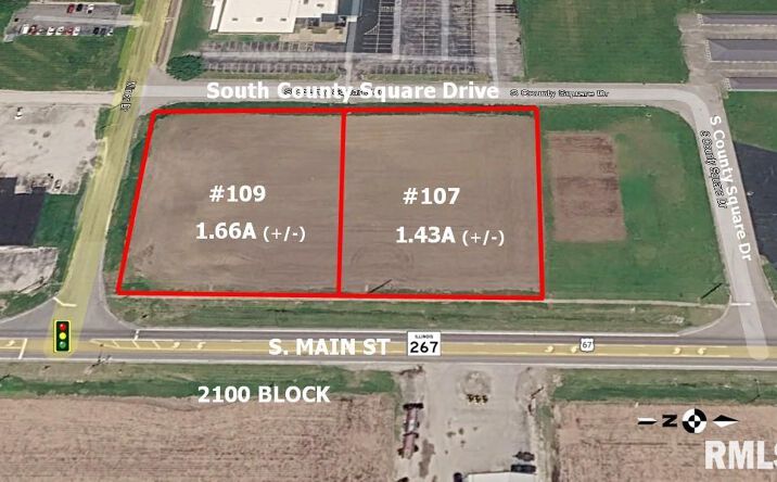Pictures of Retail property located at 107 S County Square Drive, Jacksonville, IL 62650 for sales - image #1