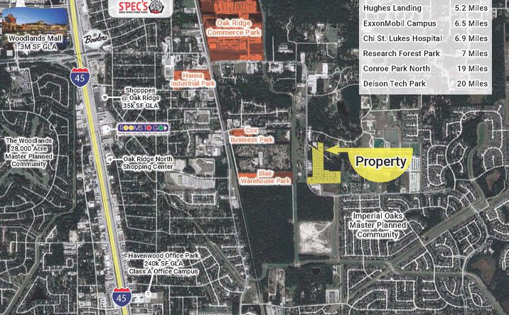 Pictures of Land property located at 15 Acres Robinson Rd, Conroe, TX 77385 for sales - image #1