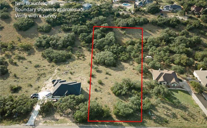 Pictures of Land property located at 183 Northridge, New Braunfels, TX 78132 for sales - image #1