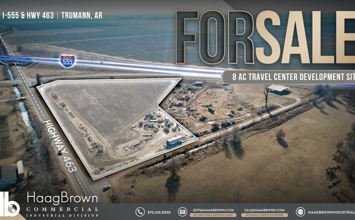 Pictures of Retail, Industrial, Land property located at I-555 / Hwy 463, Trumann, AR 72472 for sales - image #1