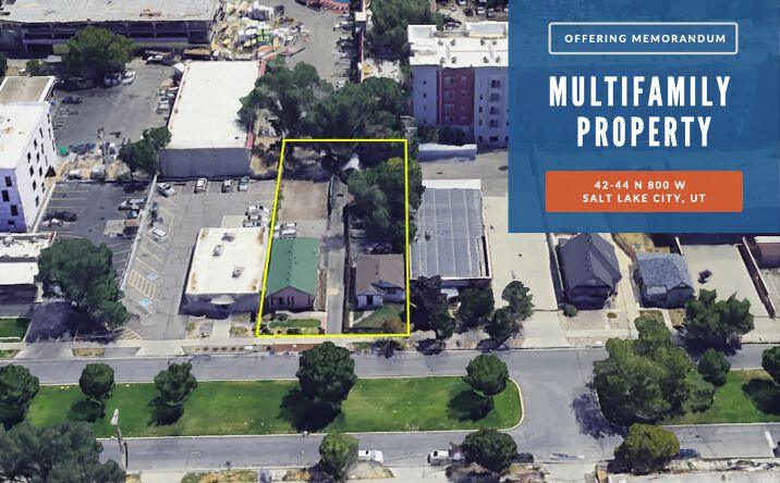 Pictures of Multifamily property located at 42 N 8th W, Salt Lake City, UT 84116 for sales - image #1