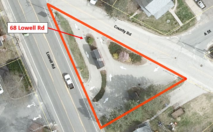 Pictures of Land, Retail property located at 68 Lowell Rd, Hudson, NH 03051 for sales - image #1