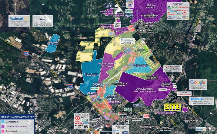 Pictures of Land property located at US-176 E & Planet Rd, Goose Creek, SC 29486 for sales - image #1