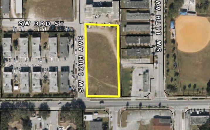 Pictures of Land, Multifamily property located at SW 4 ST SW 12 AVE, Homestead, FL 33030 for sales - image #1