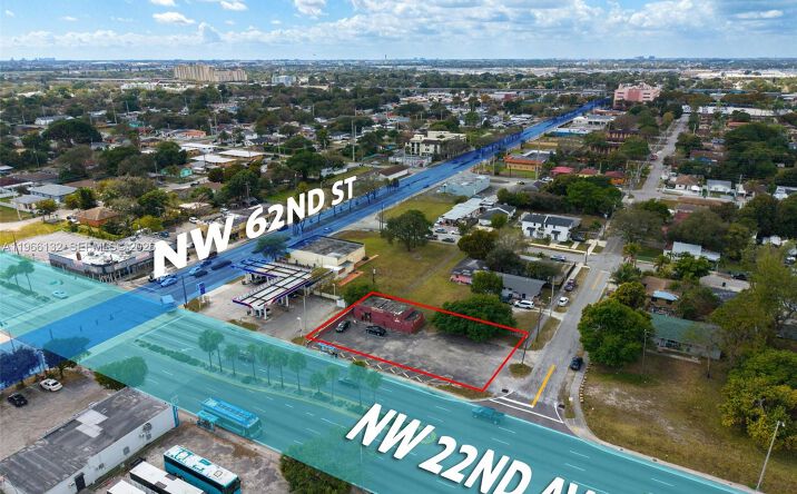 Pictures of Retail property located at 6210 NW 22nd Ave, Miami, FL 33147 for sales - image #1
