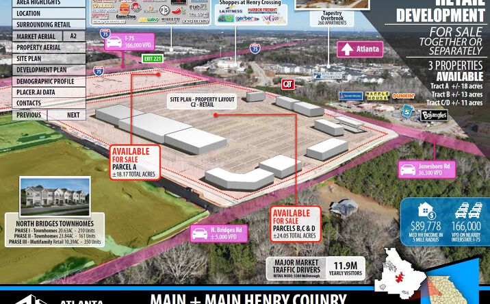 Pictures of Land property located at 110 Commercial Drive, McDonough, GA 30253, McDonough, GA 30253 for sales - image #1