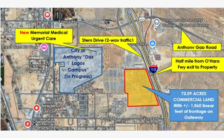 Pictures of Land property located at Stern Dr, Anthony, NM 88021 for sales - image #1