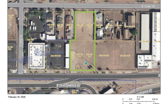 Pictures of Land property located at 2524 E Washington st, Phoenix, AZ 85034 for sales - image #1