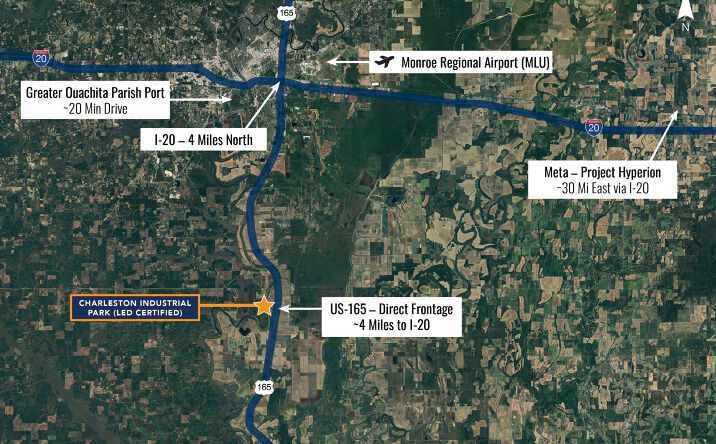 Pictures of Industrial property located at 810 Mansfield Rd, Monroe, LA 71202 for sales - image #1