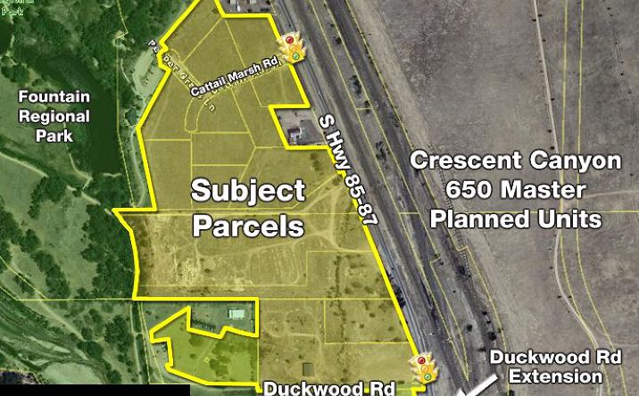Pictures of Land property located at Duckwood Rd & SH 85-87 NWC, Fountain, CO 80817 for sales - image #1