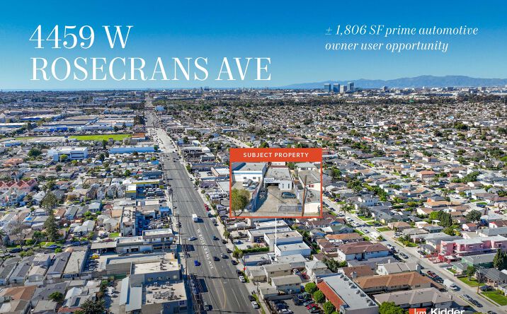 Pictures of Industrial, Retail property located at 4459 W Rosecrans Ave, Hawthorne, CA 90250 for sales - image #1