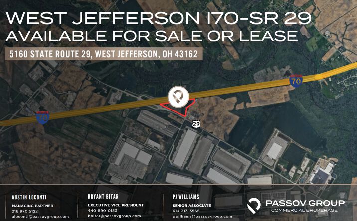 Pictures of Land property located at 5160 OH-29, West Jefferson, OH 43162 for sales - image #1