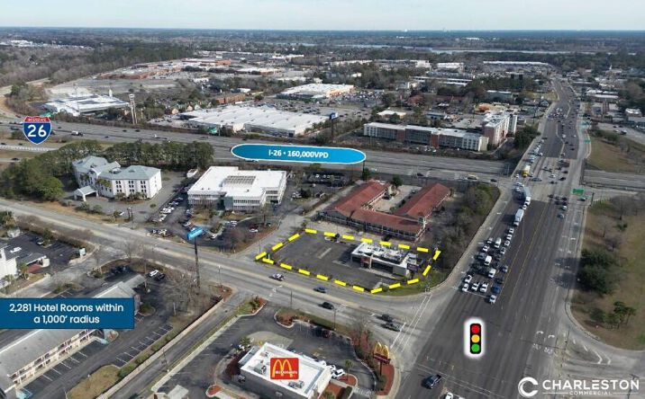 Pictures of Retail property located at 7400 Northside Drive, North Charleston, SC 29420 for sales - image #1