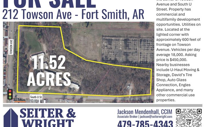 Pictures of Land property located at 2121 Towson Ave, Fort Smith, AR 72901 for sales - image #1