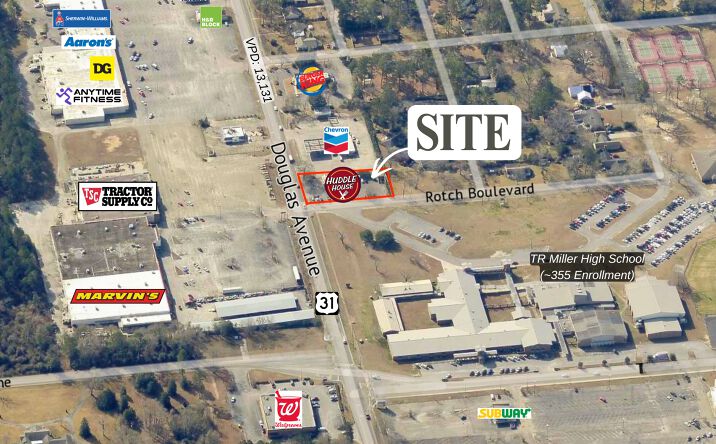 Pictures of Retail property located at 1715 Douglas Ave, Brewton, AL 36426 for sales - image #1
