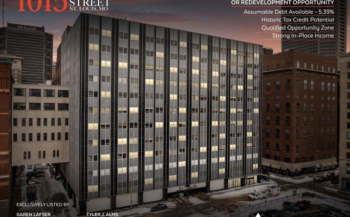 Pictures of Mixed Use, Office property located at 1015-1023 Locust St, St. Louis, MO 63101 for sales - image #1
