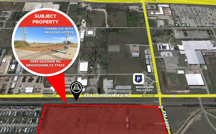 Pictures of Land property located at 5999 Gassner Rd, Brookshire, TX 77423 for sales - image #1