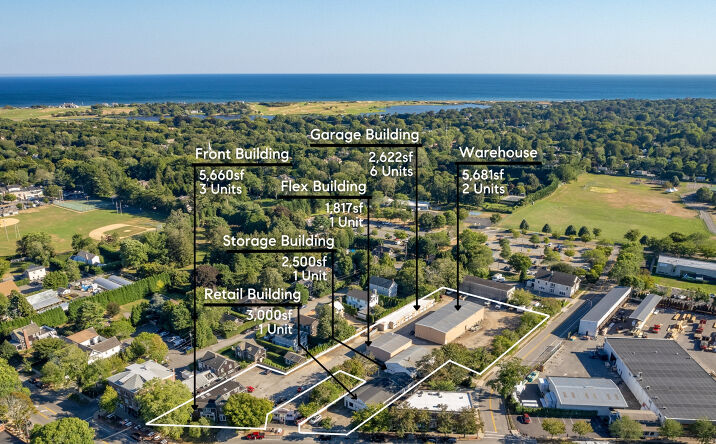 Pictures of Industrial, Mixed Use, Office, Retail, Special Purpose property located at 3 & 9 Railroad Avenue, East Hampton, NY 11937 for sales - image #1