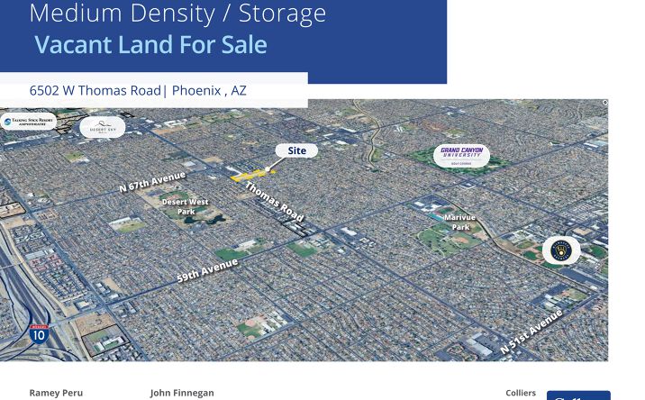 Pictures of Land property located at 6502 W Thomas Rd, Phoenix, AZ 85033 for sales - image #1