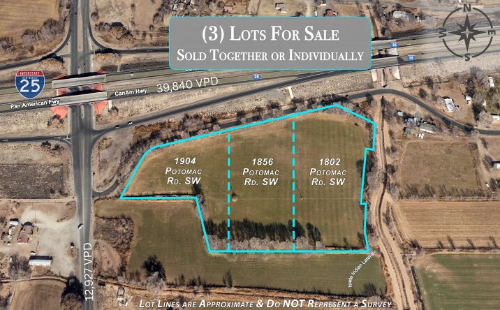 Pictures of Land property located at 1802 Potomac Dr SW, Albuquerque, NM 87105 for sales - image #1