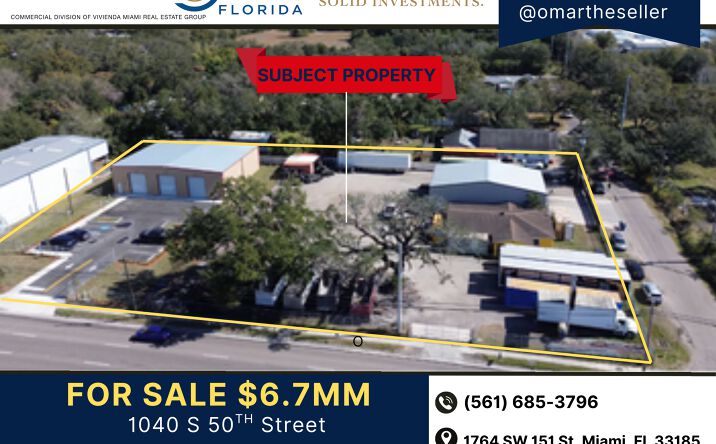 Industrial Land & Real Estate Property for Sale in Greater Palm River ...