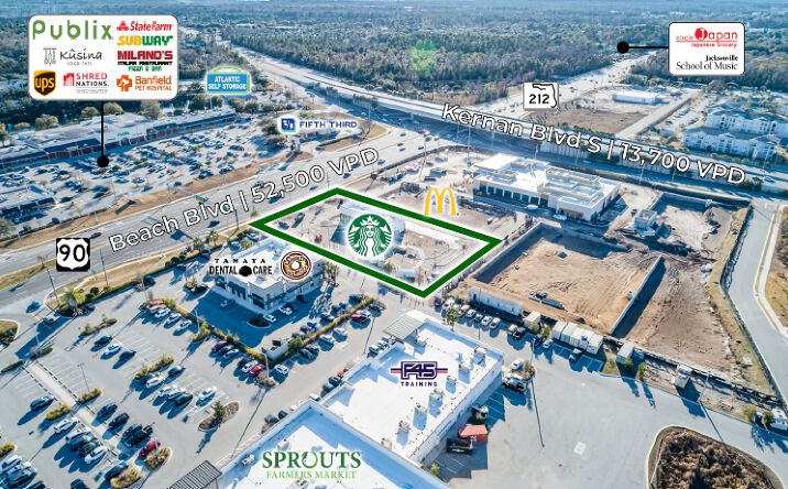 Pictures of Retail property located at 12645 Beach Blvd, Jacksonville, FL 32246 for sales - image #1
