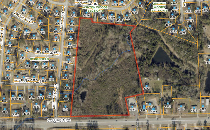 Pictures of Land property located at 0 Columbia Rd, Martinez, GA 30907 for sales - image #1