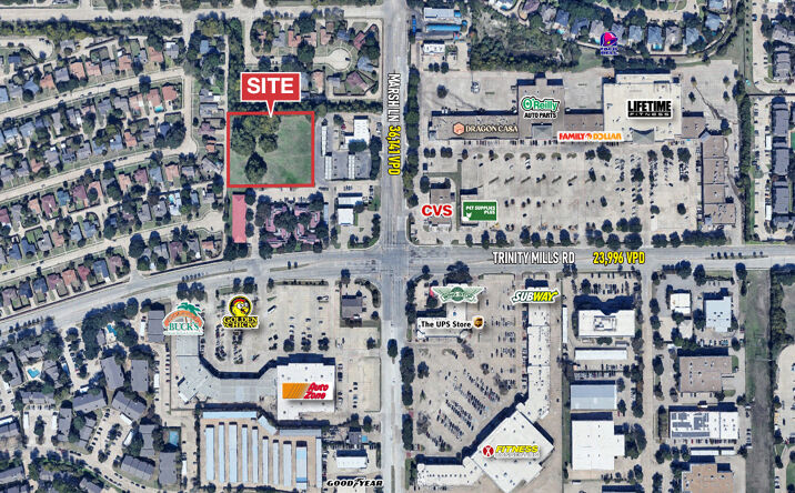 Pictures of Land property located at 2765 E. Trinity Mills Rd., Carrollton, TX 75006 for sales - image #1