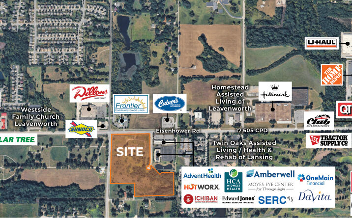 Pictures of Land property located at 925 W Eisenhower Rd, Lansing, KS 66043 for sales - image #1