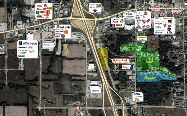 Pictures of Land property located at 39 Mateer Dr, Mount Vernon, IL 62864 for sales - image #1
