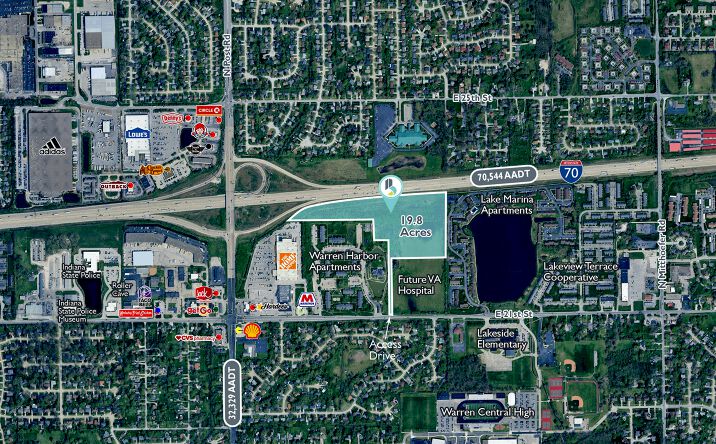 Pictures of Land property located at 9402 East 21st St, Indianapolis, IN 46229 for sales - image #1