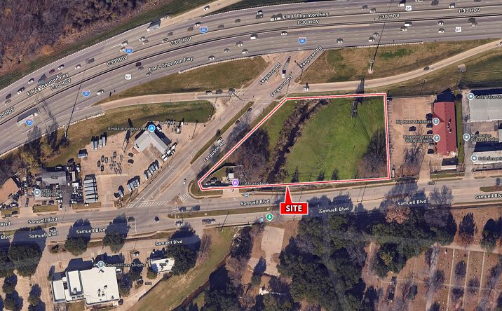 Pictures of Land property located at 4015 Samuell Blvd, Dallas, TX 75228 for sales - image #1