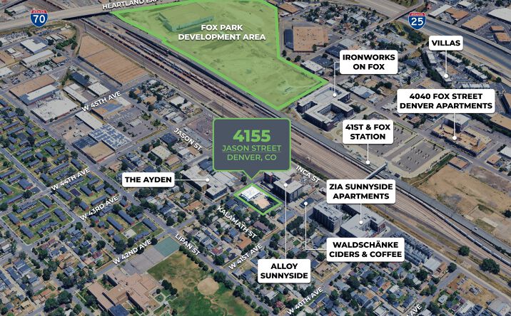 Pictures of Land, Mixed Use, Multifamily property located at 4155 Jason St, Denver, CO 80211 for sales - image #1