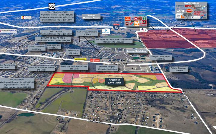 Pictures of Land property located at OB Groner Rd, Sherman, TX 75092 for sales - image #1