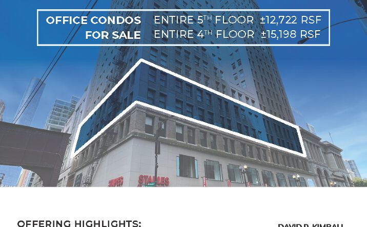 Pictures of Office property located at 50 E Washington St, Chicago, IL 60602 for sales - image #1