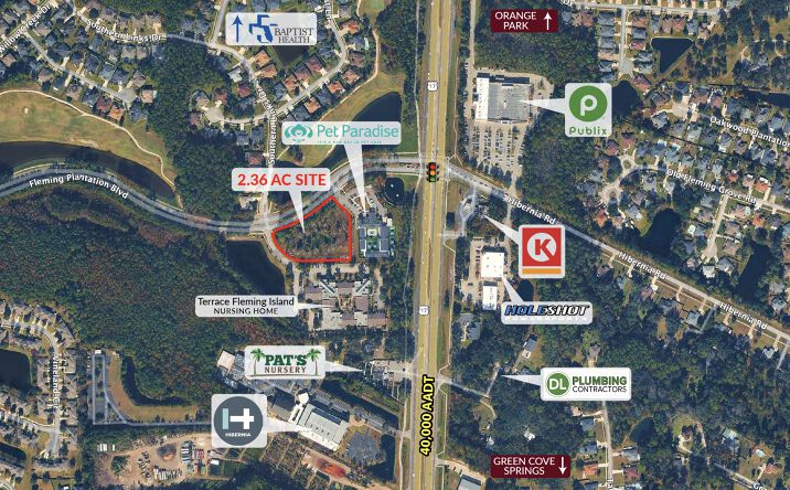 Pictures of Land property located at Fleming Plantation Blvd, Fleming Island, FL 32003 for sales - image #1