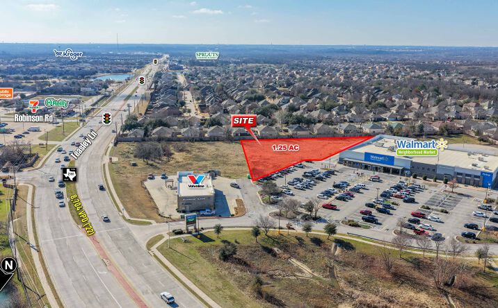 Pictures of Land property located at SWQ of Teasley Ln & Ryan Rd, Denton, TX 76210 for sales - image #1