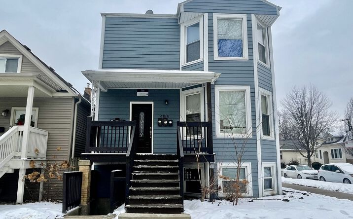 Pictures of Multifamily property located at 4155 W Roscoe Street, Chicago, IL 60641 for sales - image #1
