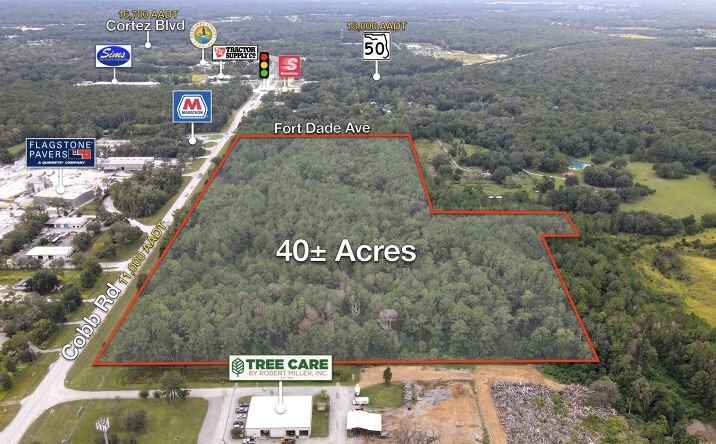 Pictures of Land property located at Fort Dade Ave & Cobb, Brooksville, FL 34601 for sales - image #1