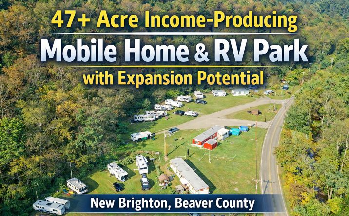 Pictures of Mobile Home Park property located at 570 Blockhouse Run Rd, New Brighton, PA 15066 for sales - image #1