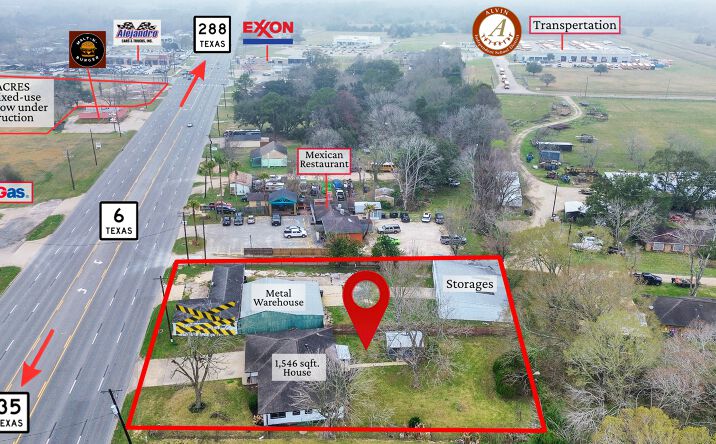 Pictures of Mixed Use, Office property located at 2004 Hwy 6, Alvin, TX 77511 for sales - image #1