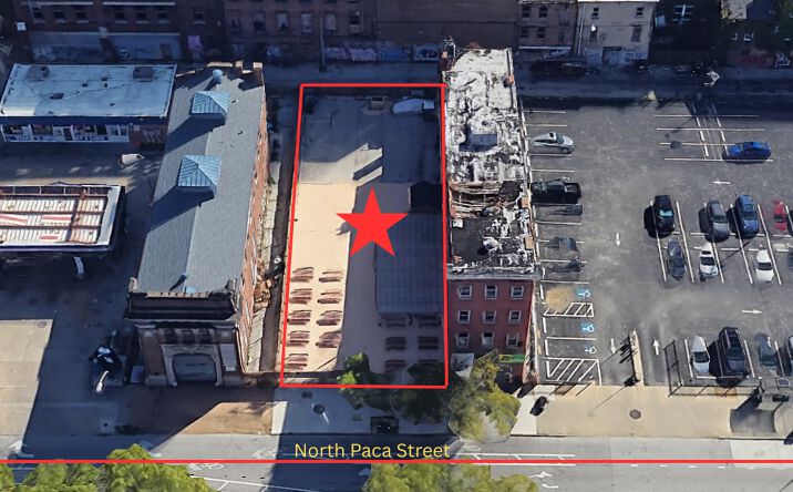Pictures of Land property located at 319 N Paca St, Baltimore, MD 21201 for sales - image #1