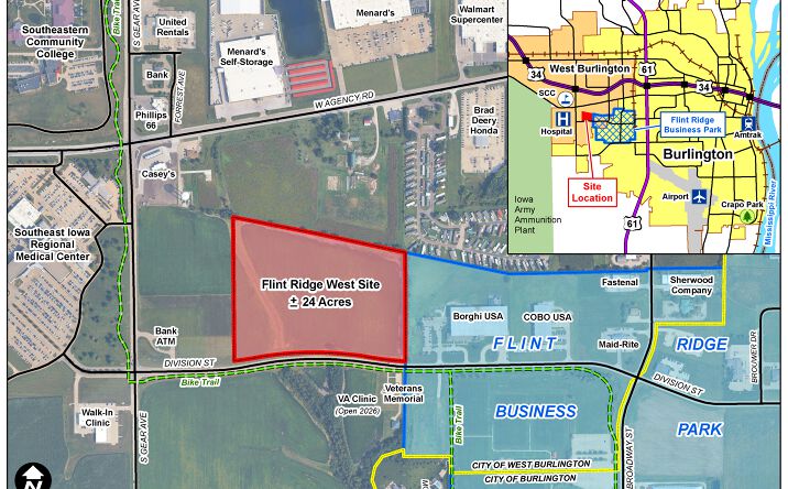 Pictures of Land property located at W. Division Street, West Burlington, IA 52601 for sales - image #1
