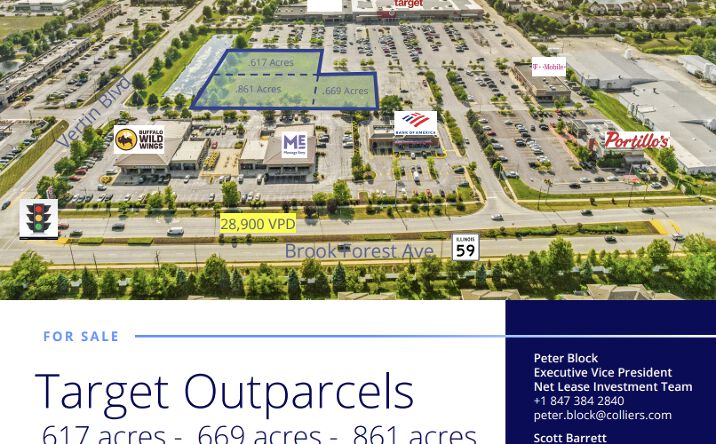 Pictures of Land, Mixed Use, Retail property located at 1101 Brook Forest Ave, Shorewood, IL 60404 for sales - image #1